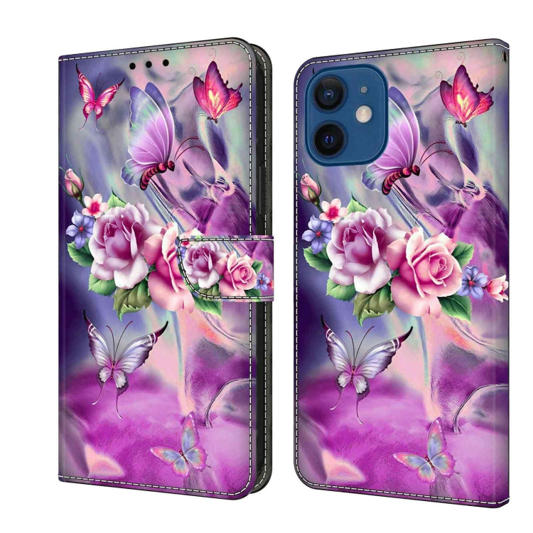 Crystal 3D Shockproof Protective Leather Phone Case, For iPhone 12 mini / 13 mini, For iPhone 12 / 12 Pro, For iPhone 11 Pro Max, For iPhone 11, For iPhone 11 Pro