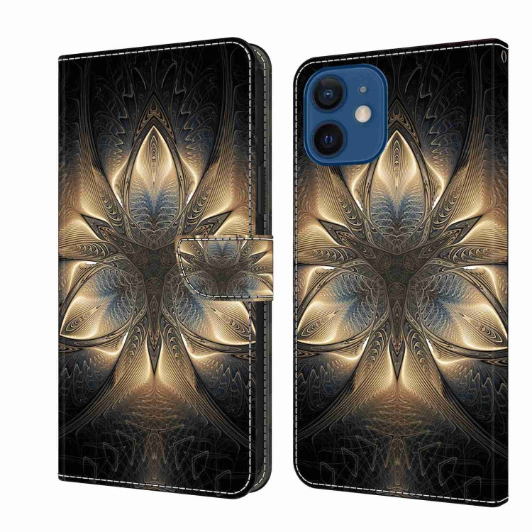 Crystal 3D Shockproof Protective Leather Phone Case, For iPhone 12 mini / 13 mini, For iPhone 12 / 12 Pro, For iPhone 11 Pro Max, For iPhone 11, For iPhone 11 Pro