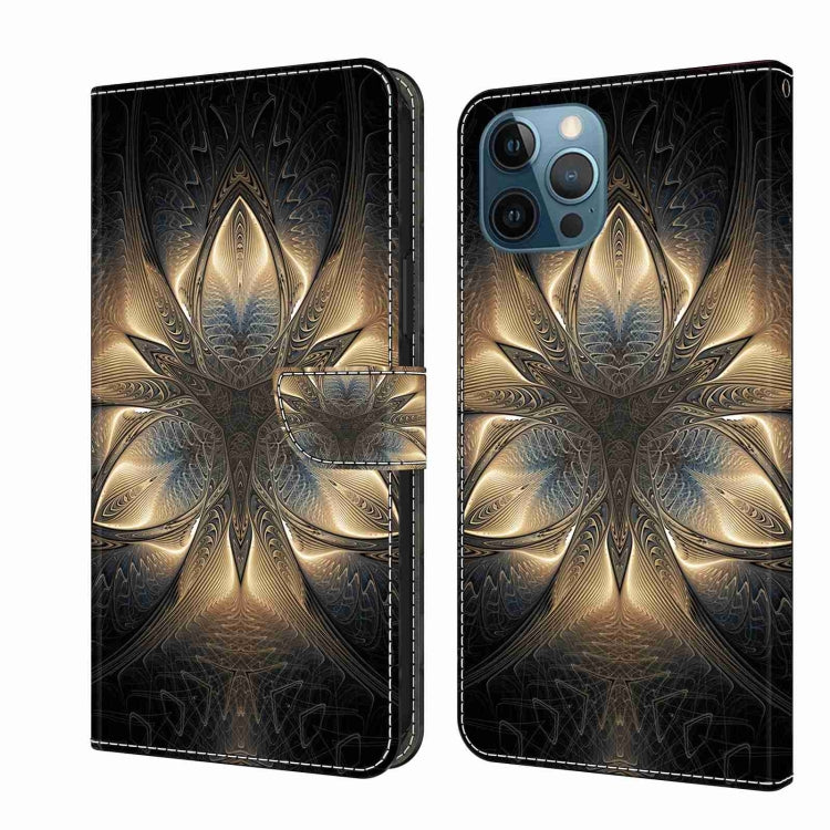 Crystal 3D Shockproof Protective Leather Phone Case, For iPhone 15 Plus, For iPhone 14 Pro Max, For iPhone 15, For iPhone 12 Pro Max / 13 Pro Max, For iPhone 13 Pro