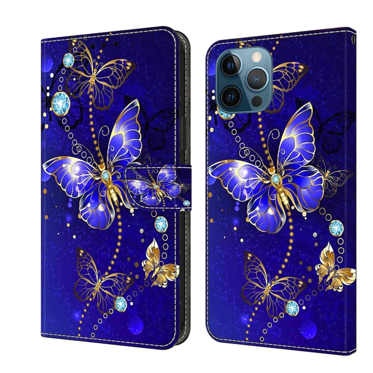 Crystal 3D Shockproof Protective Leather Phone Case, For iPhone 15 Plus, For iPhone 14 Pro Max, For iPhone 15, For iPhone 12 Pro Max / 13 Pro Max, For iPhone 13 Pro
