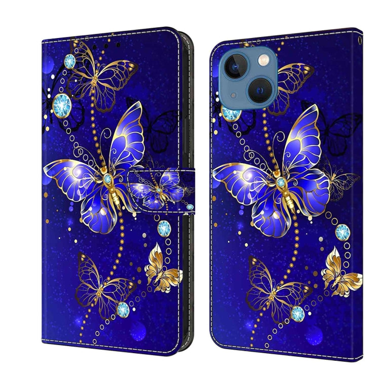 Crystal 3D Shockproof Protective Leather Phone Case, For iPhone 14 Plus, For iPhone 15 Pro Max, For iPhone 15 Pro, For iPhone 13 / 14, For iPhone 14 Pro