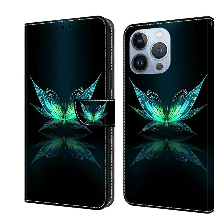 Crystal 3D Shockproof Protective Leather Phone Case, For iPhone 15 Plus, For iPhone 14 Pro Max, For iPhone 15, For iPhone 12 Pro Max / 13 Pro Max, For iPhone 13 Pro