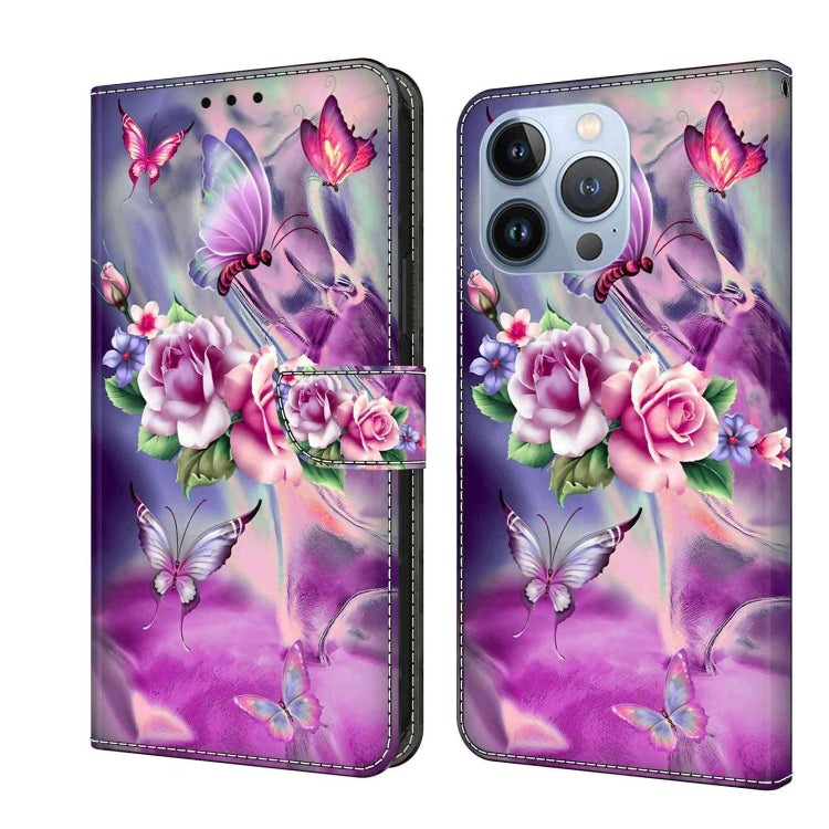 Crystal 3D Shockproof Protective Leather Phone Case, For iPhone 15 Plus, For iPhone 14 Pro Max, For iPhone 15, For iPhone 12 Pro Max / 13 Pro Max, For iPhone 13 Pro