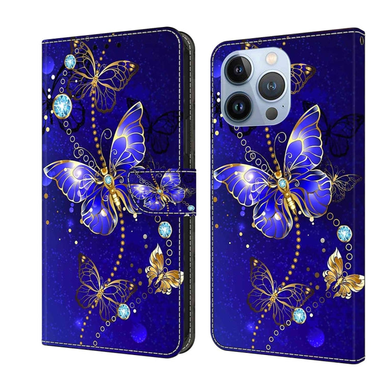 Crystal 3D Shockproof Protective Leather Phone Case, For iPhone 15 Plus, For iPhone 14 Pro Max, For iPhone 15, For iPhone 12 Pro Max / 13 Pro Max, For iPhone 13 Pro