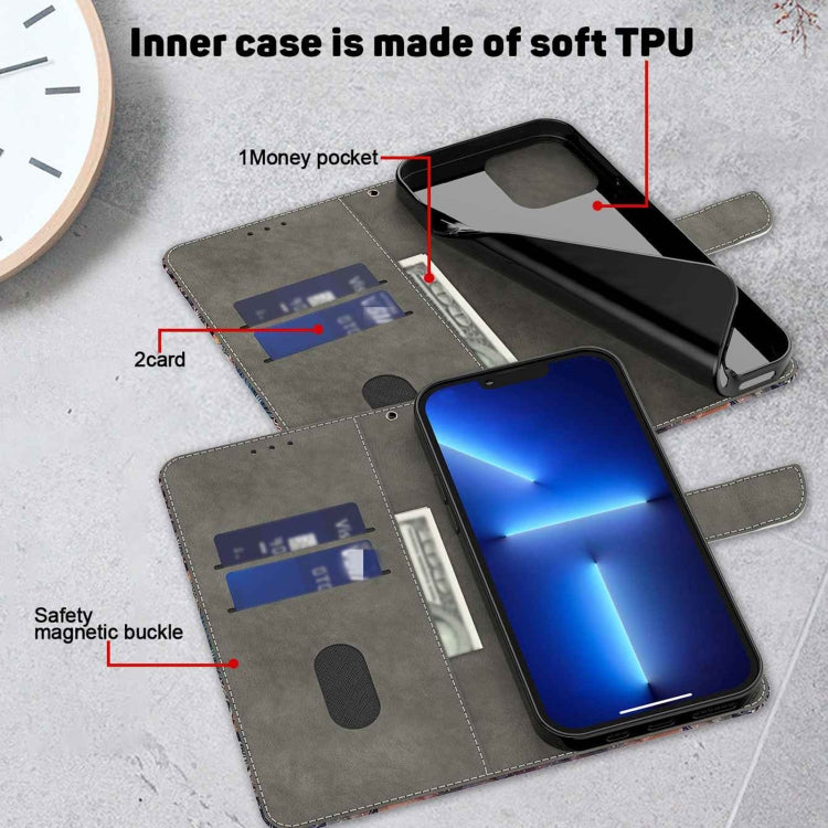Crystal 3D Shockproof Protective Leather Phone Case, For iPhone 14 Plus, For iPhone 15 Pro Max, For iPhone 15 Pro, For iPhone 13 / 14, For iPhone 14 Pro