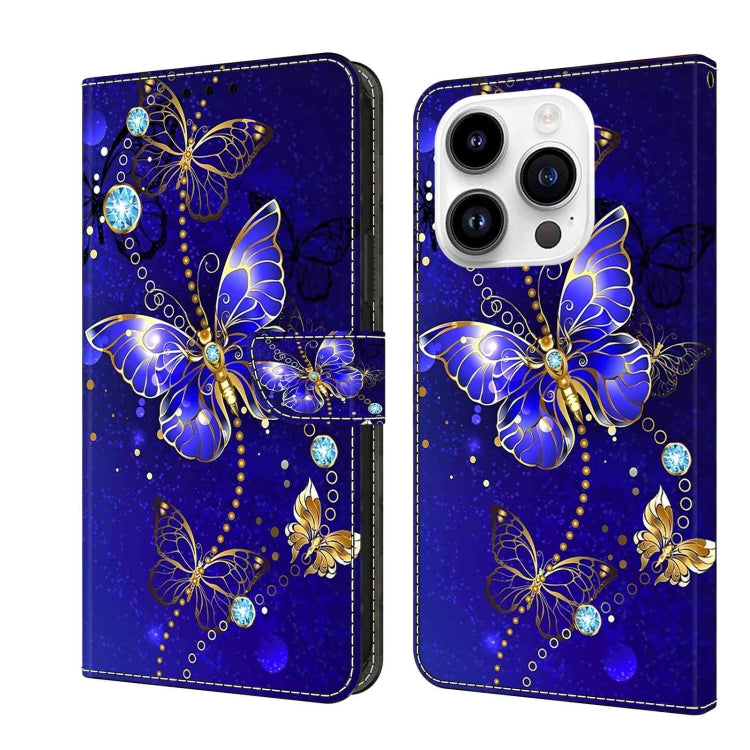 Crystal 3D Shockproof Protective Leather Phone Case, For iPhone 14 Plus, For iPhone 15 Pro Max, For iPhone 15 Pro, For iPhone 13 / 14, For iPhone 14 Pro