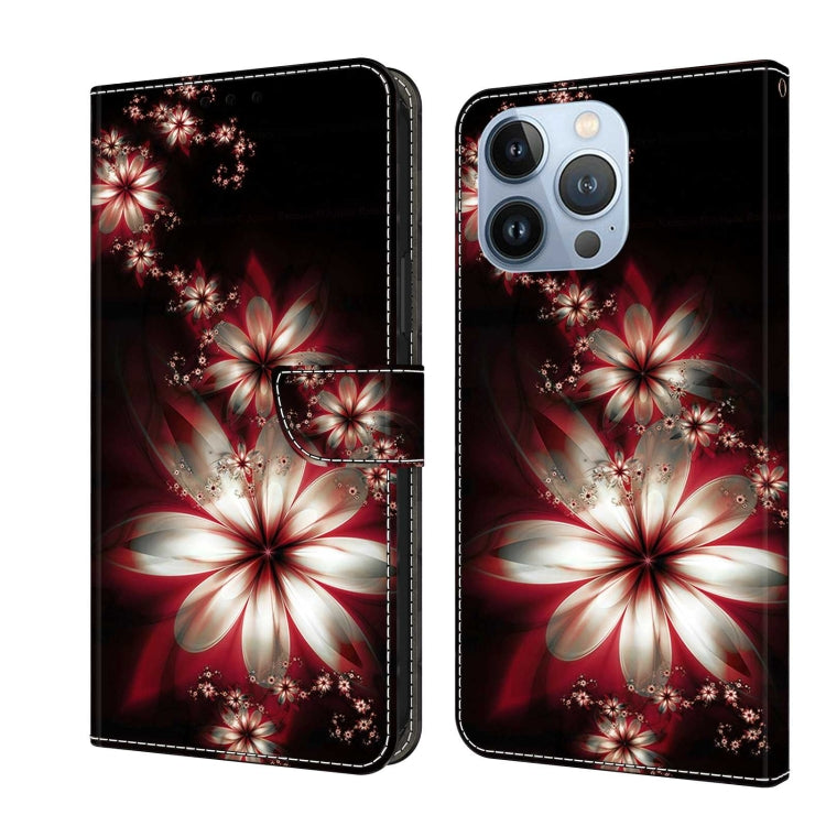 Crystal 3D Shockproof Protective Leather Phone Case, For iPhone 15 Plus, For iPhone 14 Pro Max, For iPhone 15, For iPhone 12 Pro Max / 13 Pro Max, For iPhone 13 Pro
