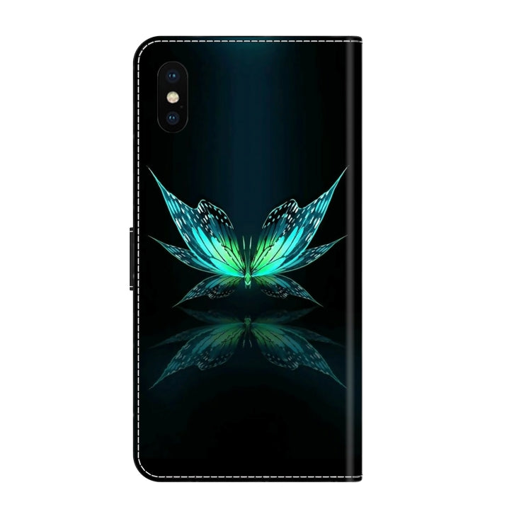 Crystal 3D Shockproof Protective Leather Phone Case, For iPhone X / XS, For iPhone XR, For iPhone XS Max, For iPhone 6 Plus / 7 Plus / 8 Plus, For iPhone 6 / 7