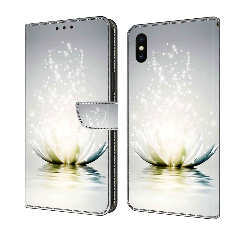 Crystal 3D Shockproof Protective Leather Phone Case, For iPhone X / XS, For iPhone XR, For iPhone XS Max, For iPhone 6 Plus / 7 Plus / 8 Plus, For iPhone 6 / 7