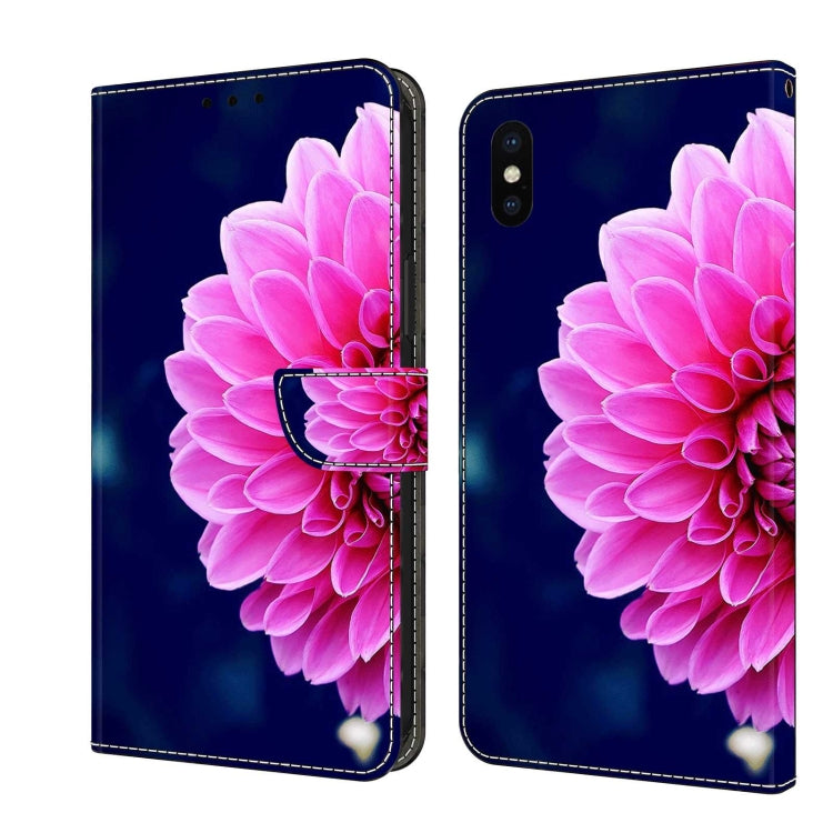 Crystal 3D Shockproof Protective Leather Phone Case, For iPhone X / XS, For iPhone XR, For iPhone XS Max, For iPhone 6 Plus / 7 Plus / 8 Plus, For iPhone 6 / 7