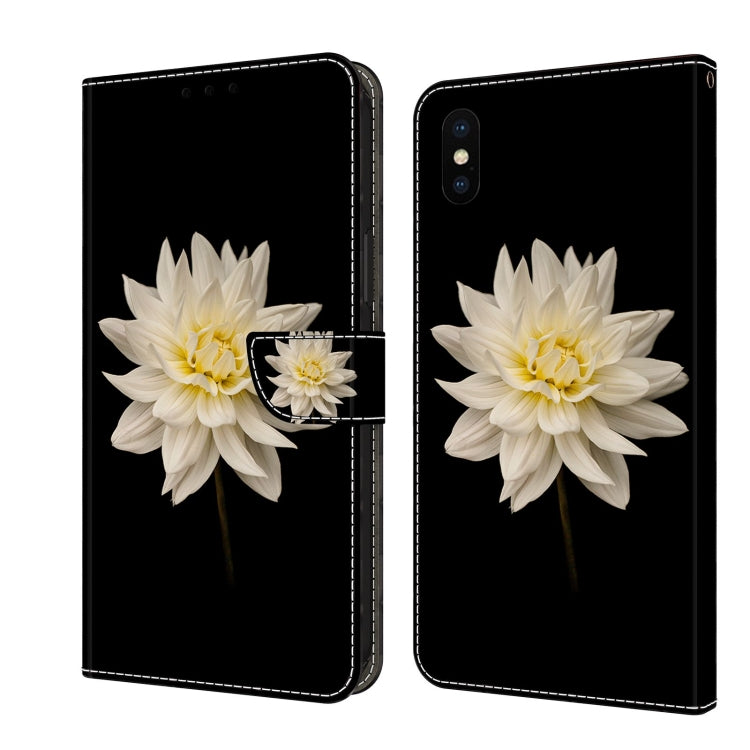 Crystal 3D Shockproof Protective Leather Phone Case, For iPhone X / XS, For iPhone XR, For iPhone XS Max, For iPhone 6 Plus / 7 Plus / 8 Plus, For iPhone 6 / 7