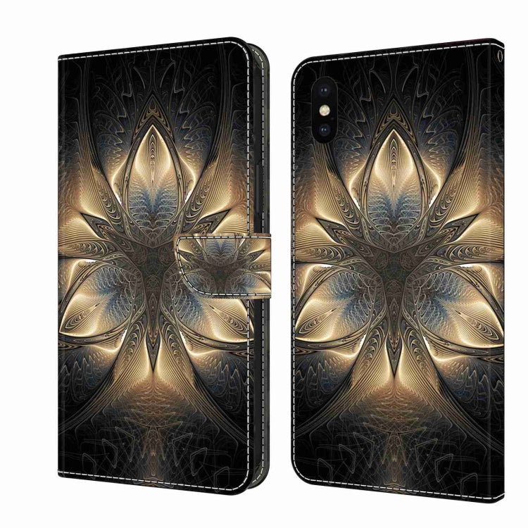 Crystal 3D Shockproof Protective Leather Phone Case, For iPhone X / XS, For iPhone XR, For iPhone XS Max, For iPhone 6 Plus / 7 Plus / 8 Plus, For iPhone 6 / 7