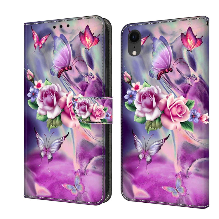 Crystal 3D Shockproof Protective Leather Phone Case, For iPhone X / XS, For iPhone XR, For iPhone XS Max, For iPhone 6 Plus / 7 Plus / 8 Plus, For iPhone 6 / 7