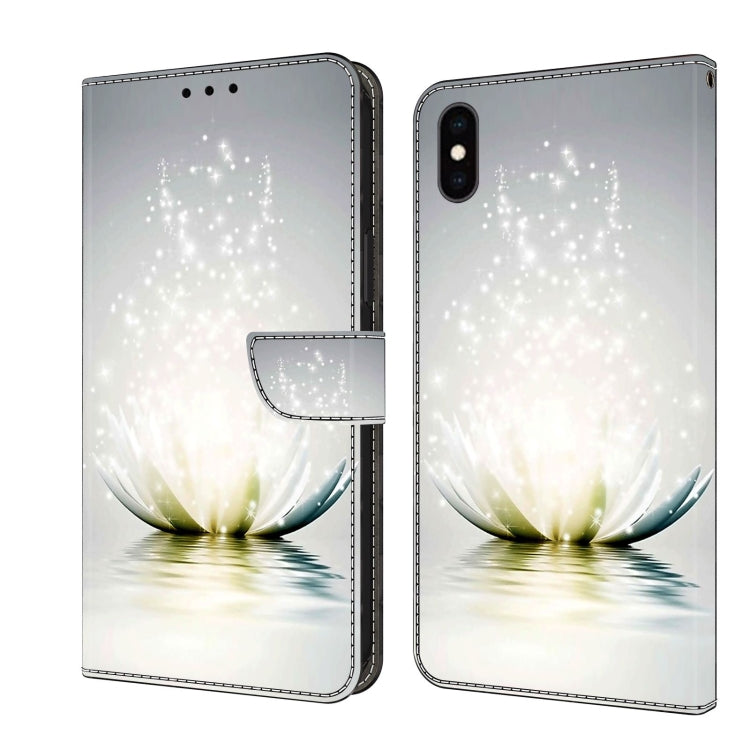 Crystal 3D Shockproof Protective Leather Phone Case, For iPhone X / XS, For iPhone XR, For iPhone XS Max, For iPhone 6 Plus / 7 Plus / 8 Plus, For iPhone 6 / 7
