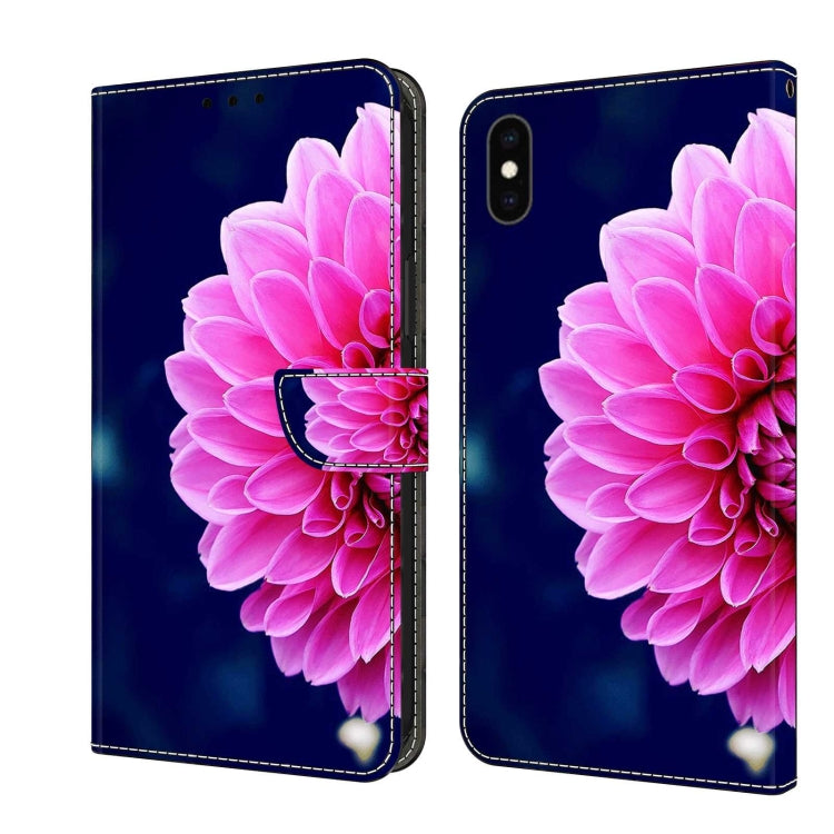 Crystal 3D Shockproof Protective Leather Phone Case, For iPhone X / XS, For iPhone XR, For iPhone XS Max, For iPhone 6 Plus / 7 Plus / 8 Plus, For iPhone 6 / 7