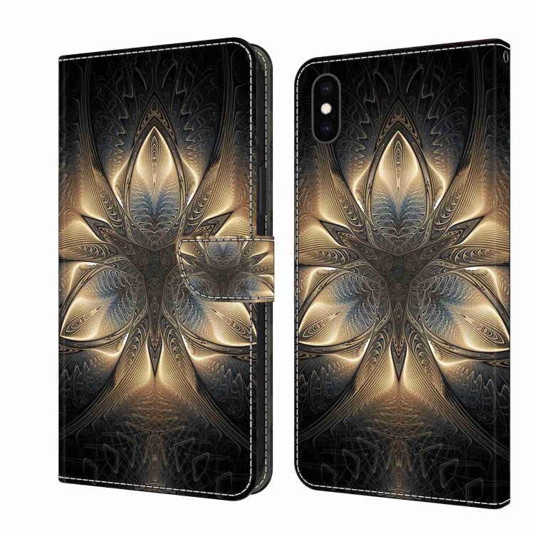 Crystal 3D Shockproof Protective Leather Phone Case, For iPhone X / XS, For iPhone XR, For iPhone XS Max, For iPhone 6 Plus / 7 Plus / 8 Plus, For iPhone 6 / 7