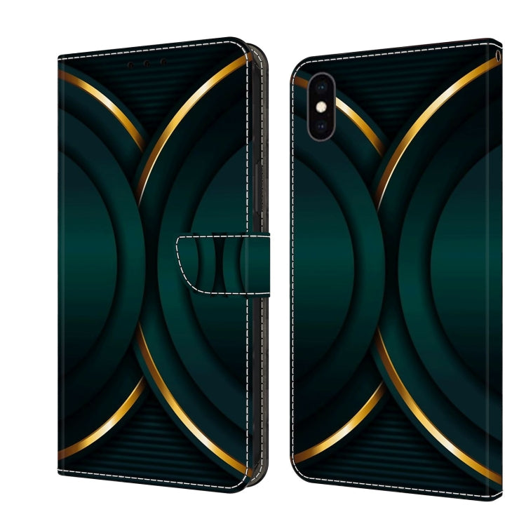 Crystal 3D Shockproof Protective Leather Phone Case, For iPhone X / XS, For iPhone XR, For iPhone XS Max, For iPhone 6 Plus / 7 Plus / 8 Plus, For iPhone 6 / 7