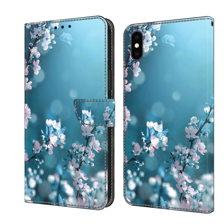 Crystal 3D Shockproof Protective Leather Phone Case, For iPhone X / XS, For iPhone XR, For iPhone XS Max, For iPhone 6 Plus / 7 Plus / 8 Plus, For iPhone 6 / 7