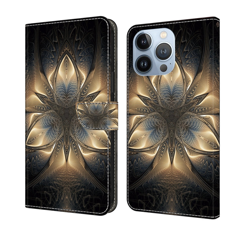 Crystal 3D Shockproof Protective Leather Phone Case, For iPhone 14 Plus, For iPhone 15 Pro Max, For iPhone 15 Pro, For iPhone 13 / 14, For iPhone 14 Pro