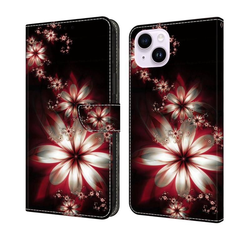 Crystal 3D Shockproof Protective Leather Phone Case, For iPhone 15 Plus, For iPhone 14 Pro Max, For iPhone 15, For iPhone 12 Pro Max / 13 Pro Max, For iPhone 13 Pro
