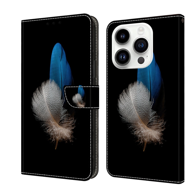 Crystal 3D Shockproof Protective Leather Phone Case, For iPhone 14 Plus, For iPhone 15 Pro Max, For iPhone 15 Pro, For iPhone 13 / 14, For iPhone 14 Pro