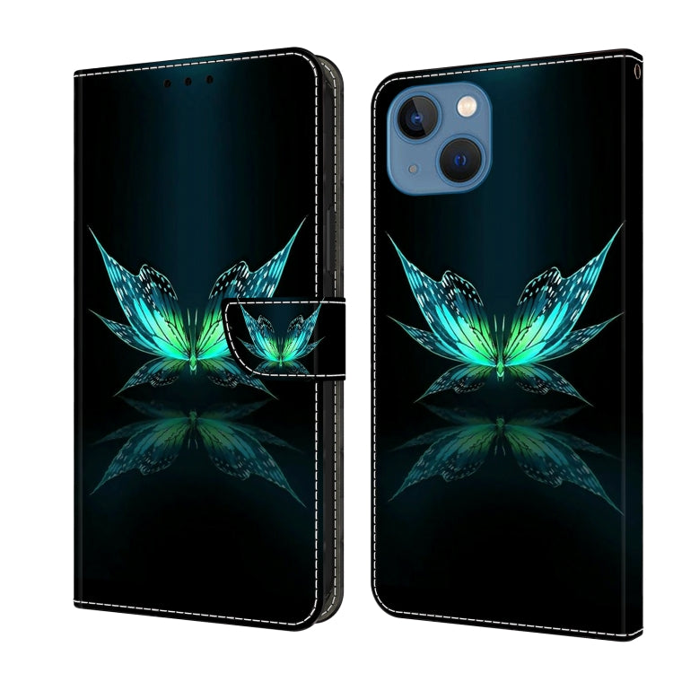 Crystal 3D Shockproof Protective Leather Phone Case, For iPhone 15 Plus, For iPhone 14 Pro Max, For iPhone 15, For iPhone 12 Pro Max / 13 Pro Max, For iPhone 13 Pro