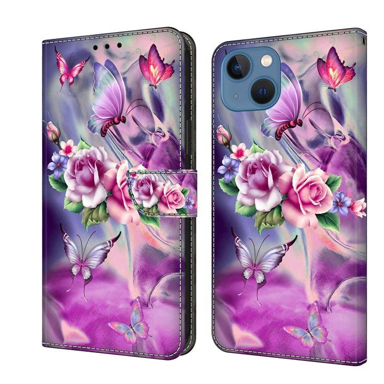 Crystal 3D Shockproof Protective Leather Phone Case, For iPhone 15 Plus, For iPhone 14 Pro Max, For iPhone 15, For iPhone 12 Pro Max / 13 Pro Max, For iPhone 13 Pro