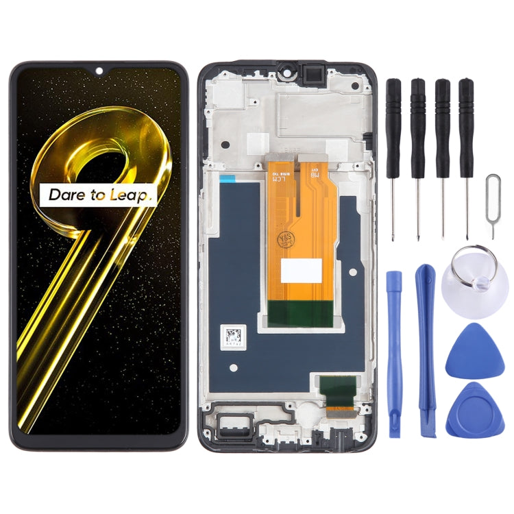 OEM LCD Screen Digitizer Full Assembly with Frame, For Realme V30, For Realme C33 2023 RMX3627, For Realme 10T, For Realme C55, For Realme 10s, For Realme C33, For Realme 9i 5G, For Realme V20, For Realme C30, For Realme Q5 RMX3478���������������������...