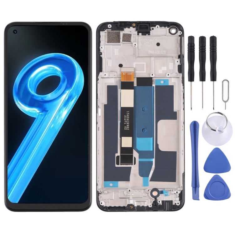 OEM LCD Screen Digitizer Full Assembly with Frame, For Realme V30, For Realme C33 2023 RMX3627, For Realme 10T, For Realme C55, For Realme 10s, For Realme C33, For Realme 9i 5G, For Realme V20, For Realme C30, For Realme Q5 RMX3478���������������������...