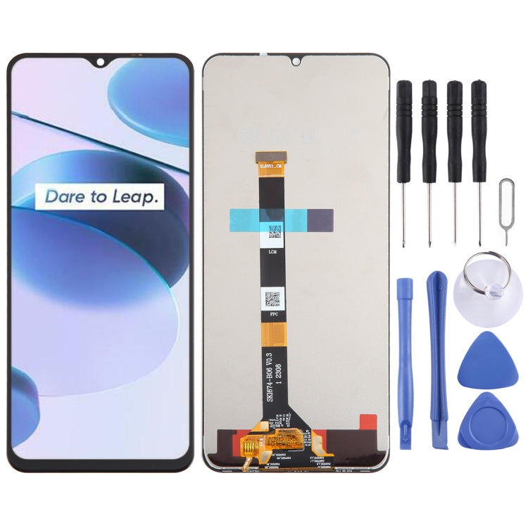 OEM LCD Screen With Digitizer Full Assembly, For Realme 11 5G, For Realme C53, For Realme Narzo N53, For Realme Narzo N55, For Realme C33 2023, For Realme C55, For Realme C33, For Realme C30, For Realme C36