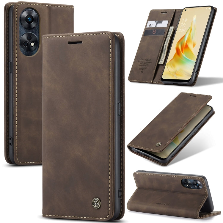CaseMe 013 Multifunctional Horizontal Flip Leather Phone Case, For OPPO Reno10 5G Global／Reno10 Pro Global, For OPPO A78 4G, For OPPO A78 5G Global / A1X 5G, For OPPO A58 5G / A58X 5G, For OPPO Reno8 T 4G������������������������������������������������...