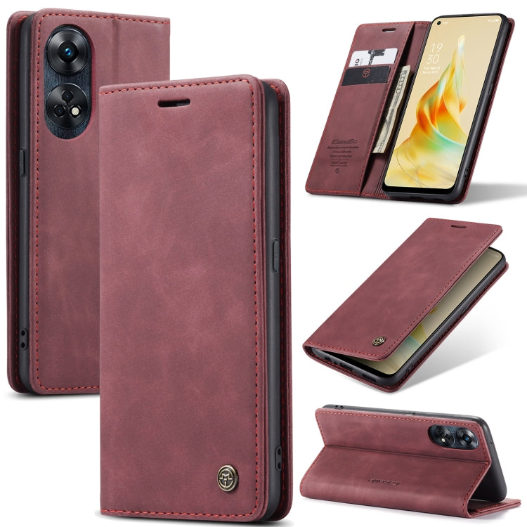 CaseMe 013 Multifunctional Horizontal Flip Leather Phone Case, For OPPO Reno10 5G Global／Reno10 Pro Global, For OPPO A78 4G, For OPPO A78 5G Global / A1X 5G, For OPPO A58 5G / A58X 5G, For OPPO Reno8 T 4G������������������������������������������������...