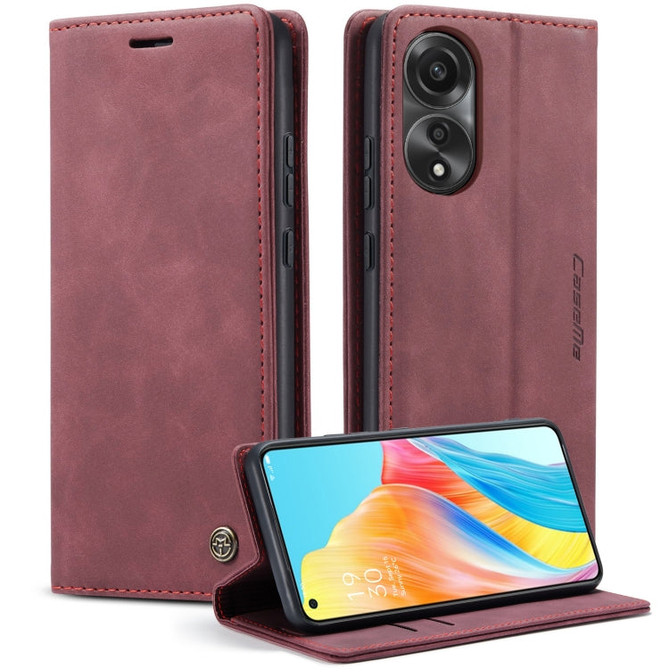 CaseMe 013 Multifunctional Horizontal Flip Leather Phone Case, For OPPO Reno10 5G Global／Reno10 Pro Global, For OPPO A78 4G, For OPPO A78 5G Global / A1X 5G, For OPPO A58 5G / A58X 5G, For OPPO Reno8 T 4G������������������������������������������������...