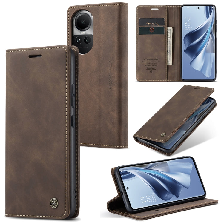 CaseMe 013 Multifunctional Horizontal Flip Leather Phone Case, For OPPO Reno10 5G Global／Reno10 Pro Global, For OPPO A78 4G, For OPPO A78 5G Global / A1X 5G, For OPPO A58 5G / A58X 5G, For OPPO Reno8 T 4G������������������������������������������������...
