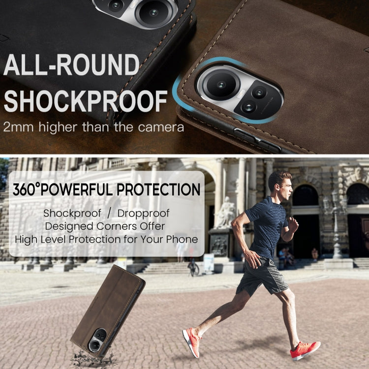 CaseMe 013 Multifunctional Horizontal Flip Leather Phone Case, For OPPO Reno10 5G Global／Reno10 Pro Global, For OPPO A78 4G, For OPPO A78 5G Global / A1X 5G, For OPPO A58 5G / A58X 5G, For OPPO Reno8 T 4G������������������������������������������������...