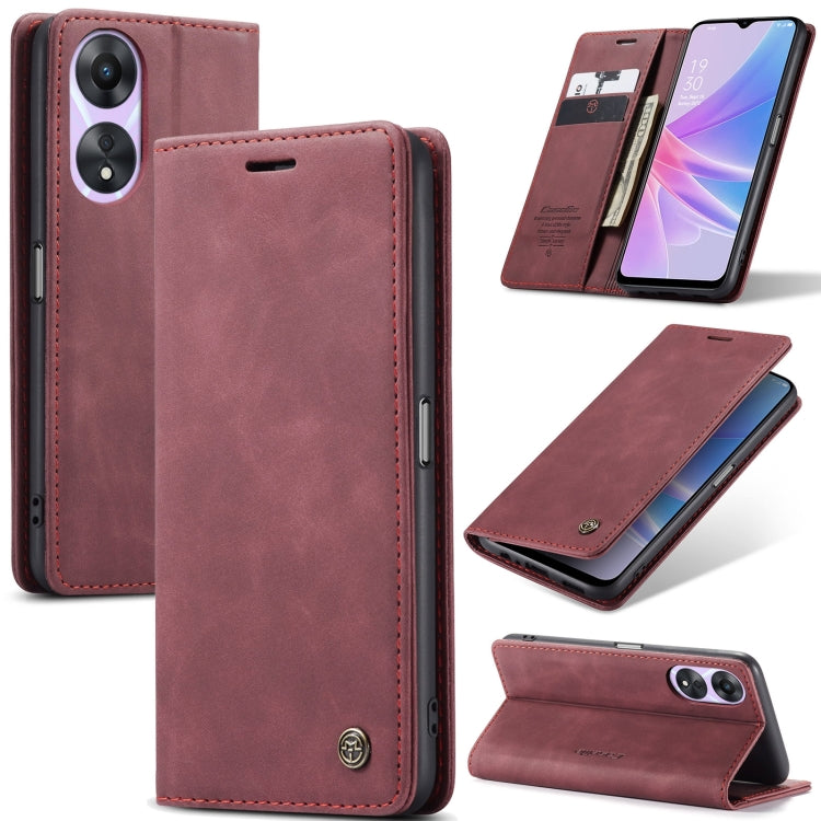 CaseMe 013 Multifunctional Horizontal Flip Leather Phone Case, For OPPO Reno10 5G Global／Reno10 Pro Global, For OPPO A78 4G, For OPPO A78 5G Global / A1X 5G, For OPPO A58 5G / A58X 5G, For OPPO Reno8 T 4G������������������������������������������������...