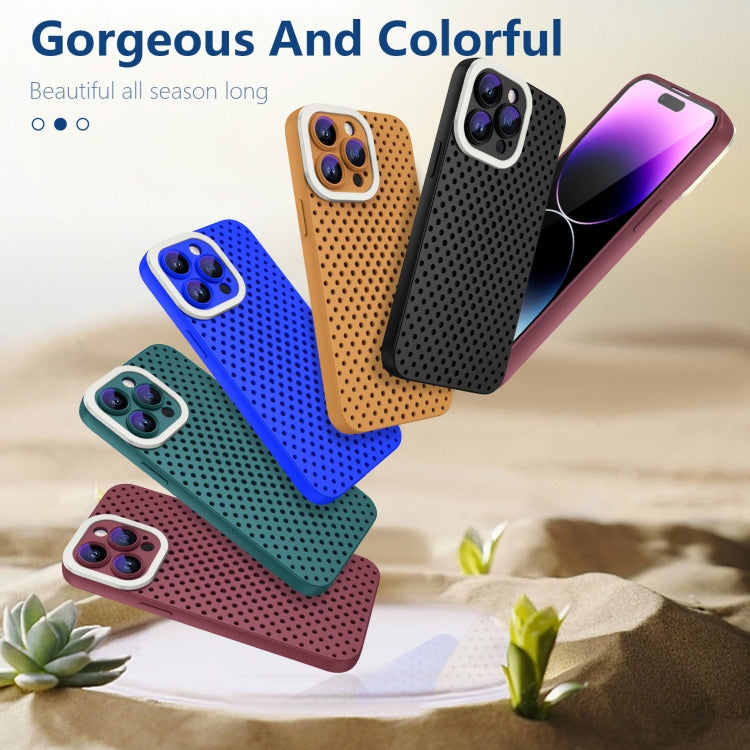 Hollow Heat Dissipation TPU Phone Case, For iPhone 14 Plus, For iPhone 14, For iPhone 14 Pro, For iPhone 14 Pro Max, For iPhone SE 2022 / 2020 / 8 / 7, For iPhone 13 Pro Max, For iPhone 13 Pro, For iPhone 13, For iPhone 12, For iPhone 12 Pro Max�������...