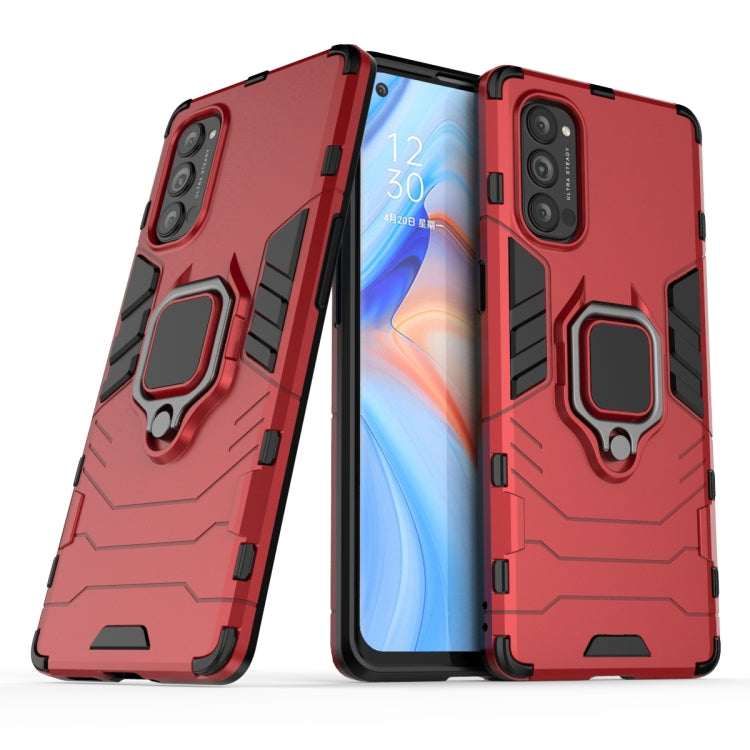 PC + TPU Anti-fall Protective Case with Ring Holder, For Samsung Galaxy Note20, For Samsung Galaxy Note20 Ultra, For Huawei P smart 2020, For OPPO Reno4 Pro, For OPPO Reno4, For Huawei Enjoy Z, For vivo X50, For vivo X50 Pro, For Xiaomi Redmi 10X 5G