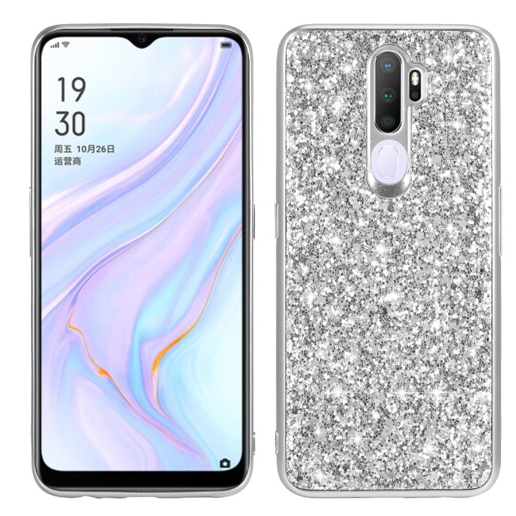 Glitter Powder Shockproof TPU Protective Case, For OPPO A11, For OPPO Reno3, For OPPO Reno3 5G
