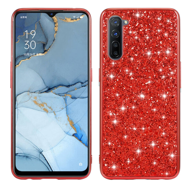 Glitter Powder Shockproof TPU Protective Case, For OPPO A11, For OPPO Reno3, For OPPO Reno3 5G