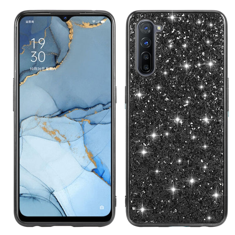 Glitter Powder Shockproof TPU Protective Case, For OPPO A11, For OPPO Reno3, For OPPO Reno3 5G