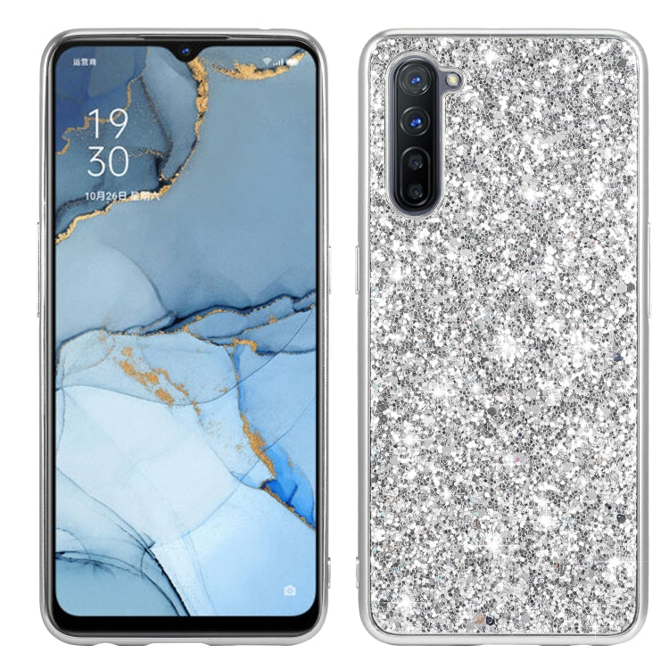 Glitter Powder Shockproof TPU Protective Case, For OPPO A11, For OPPO Reno3, For OPPO Reno3 5G