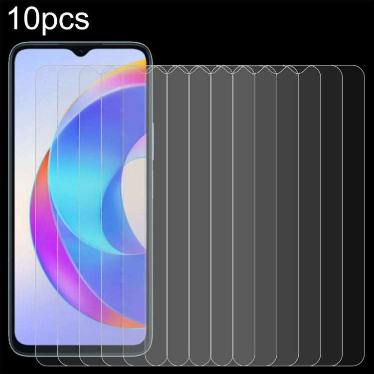 10pcs 0.26mm 9H 2.5D Tempered Glass Film, For Honor GT Pro, For Honor X60 GT, For Honor Play 60m, For Honor Play 60, For Honor 400 / 400 Lite, For Honor X8c 4G, For Honor Play9T Pro, For Honor 300 Pro, For Honor 300, For Honor X5b / X5b Plus�����������...