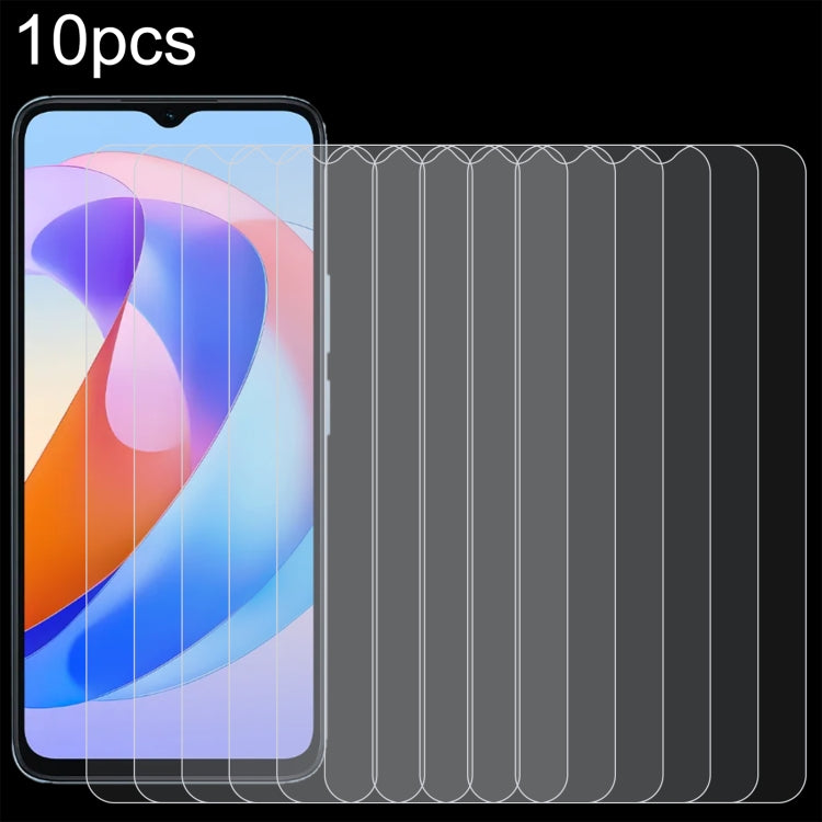 10pcs 0.26mm 9H 2.5D Tempered Glass Film, For Honor GT Pro, For Honor X60 GT, For Honor 400 Pro, For Honor Play 60m, For Honor Play 60, For Honor X8c 4G, For Honor Play9T Pro, For Honor 300 Pro, For Honor 300, For Honor X5b / X5b Plus, For Honor Play 9...