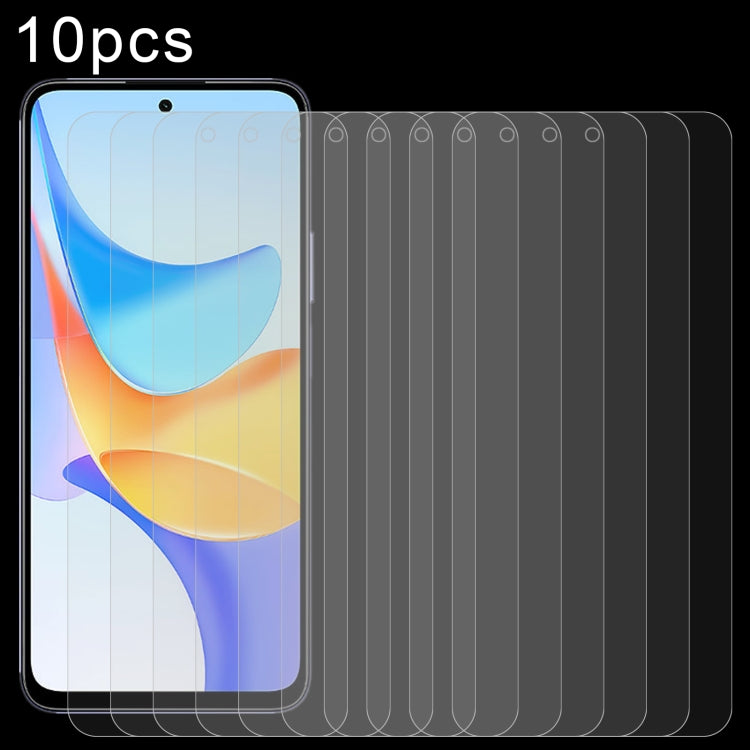10pcs 0.26mm 9H 2.5D Tempered Glass Film, For Honor GT Pro, For Honor X60 GT, For Honor 400 Pro, For Honor Play 60m, For Honor Play 60, For Honor X8c 4G, For Honor Play9T Pro, For Honor 300 Pro, For Honor 300, For Honor X5b / X5b Plus, For Honor Play 9...