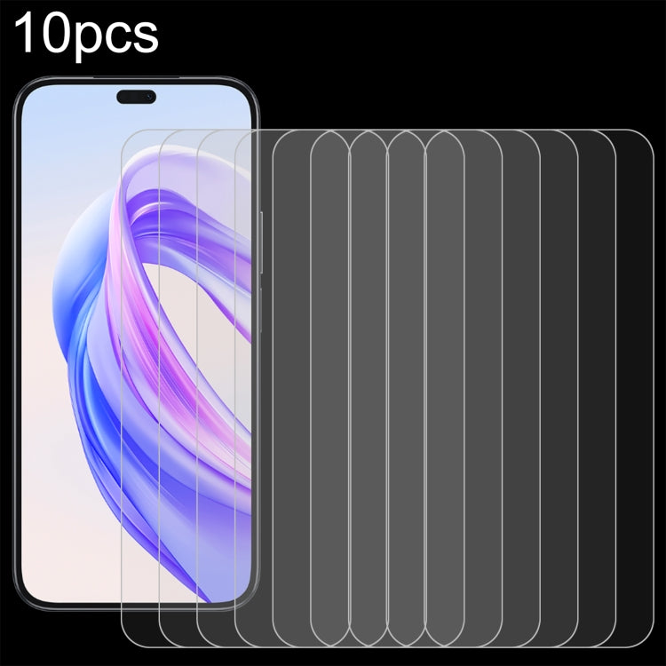 10pcs 0.26mm 9H 2.5D Tempered Glass Film, For Honor GT Pro, For Honor X60 GT, For Honor Play 60m, For Honor Play 60, For Honor 400 / 400 Lite, For Honor X8c 4G, For Honor Play9T Pro, For Honor 300 Pro, For Honor 300, For Honor X5b / X5b Plus�����������...