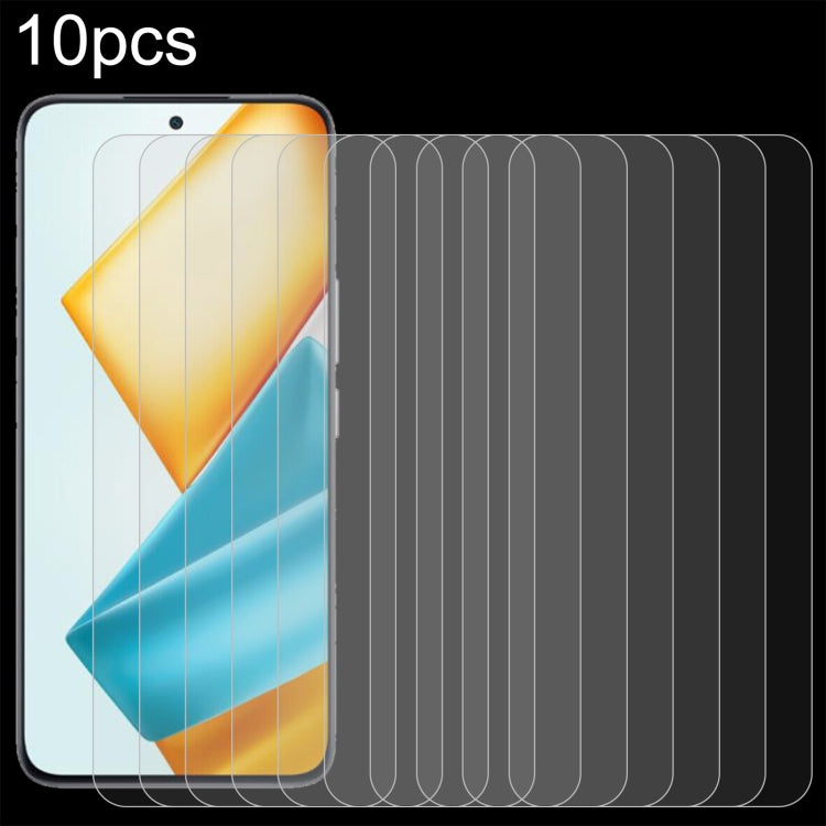 10pcs 0.26mm 9H 2.5D Tempered Glass Film, For Honor GT Pro, For Honor X60 GT, For Honor Play 60m, For Honor Play 60, For Honor 400 / 400 Lite, For Honor X8c 4G, For Honor Play9T Pro, For Honor 300 Pro, For Honor 300, For Honor X5b / X5b Plus�����������...