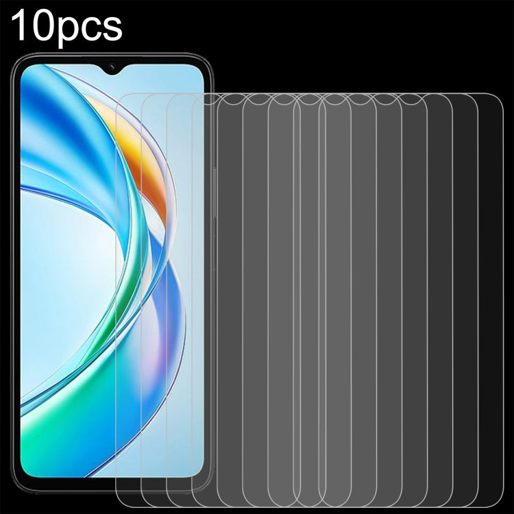 10pcs 0.26mm 9H 2.5D Tempered Glass Film, For Honor GT Pro, For Honor X60 GT, For Honor Play 60m, For Honor Play 60, For Honor 400 / 400 Lite, For Honor X8c 4G, For Honor Play9T Pro, For Honor 300 Pro, For Honor 300, For Honor X5b / X5b Plus�����������...