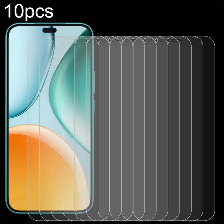 10pcs 0.26mm 9H 2.5D Tempered Glass Film, For Honor GT Pro, For Honor X60 GT, For Honor Play 60m, For Honor Play 60, For Honor 400 / 400 Lite, For Honor X8c 4G, For Honor Play9T Pro, For Honor 300 Pro, For Honor 300, For Honor X5b / X5b Plus�����������...