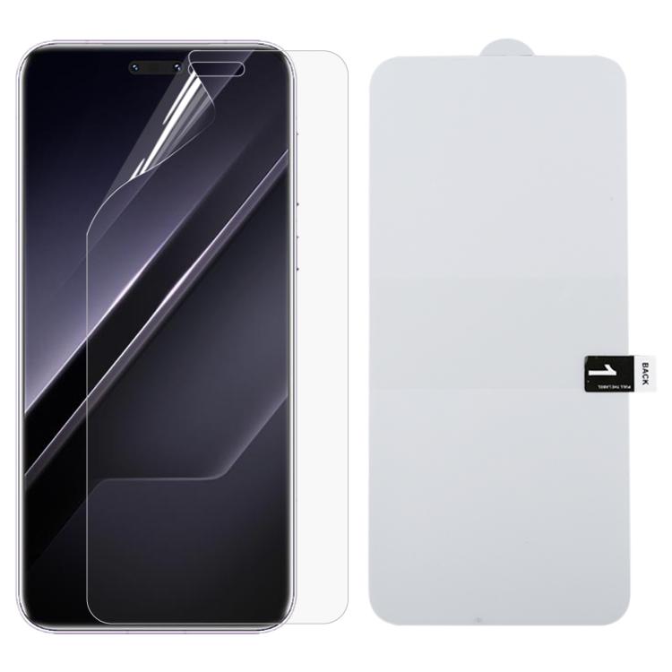 Full Screen Protector Explosion-proof Hydrogel Film, For Honor Magic7 RSR Porsche Design, For Honor Magic7 Pro, For Honor Magic7, For Honor Magic6 Lite 5G, For Honor 100 Pro, For Honor 100, For Honor X50i+, For Honor Play 20 Pro, For Honor Play 8T�����...